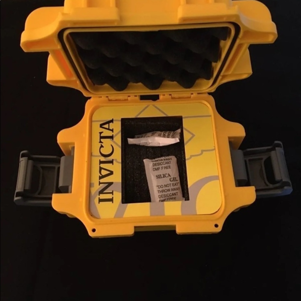 Invicta Impact One Slot Yellow Dive Case Watch Box